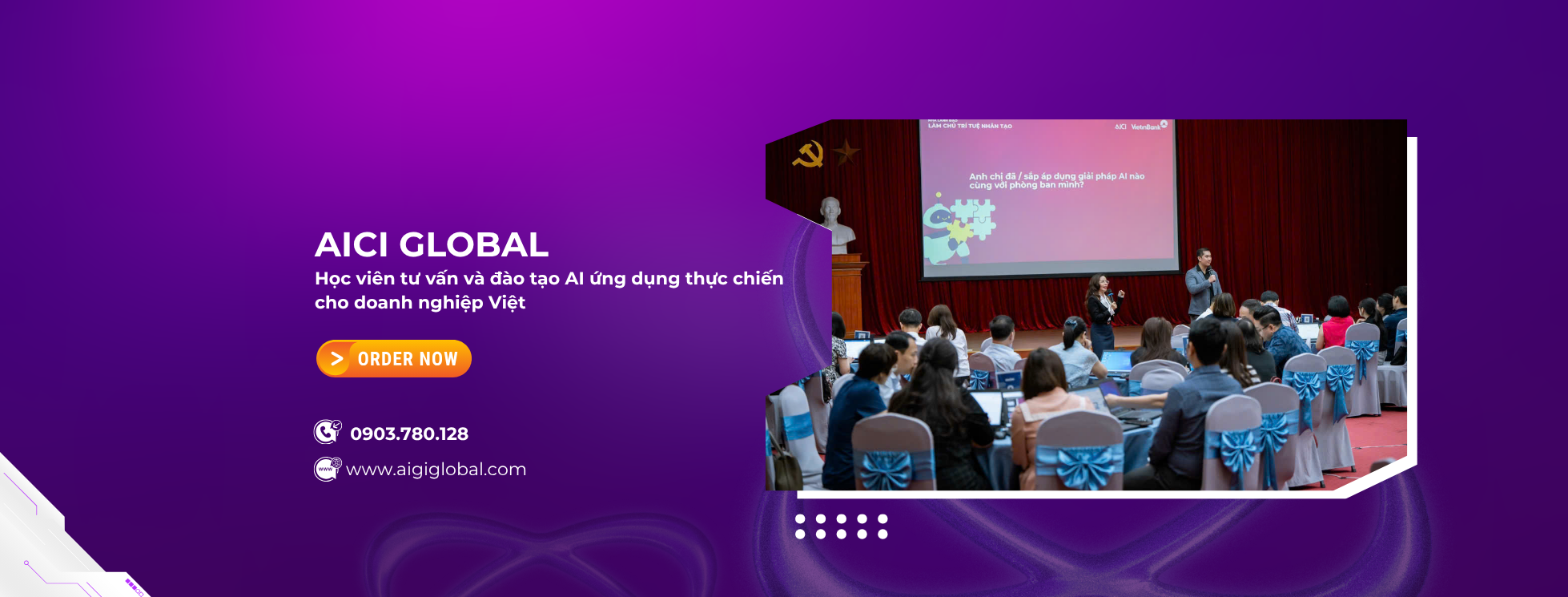 AICI Global - Học viện tư vấn và đào tạo AI ứng dụng thực chiến cho doanh nghiệp Việt